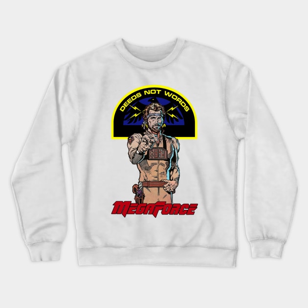 MEGAFORCE Crewneck Sweatshirt by Atomic Luau Pop Emporium